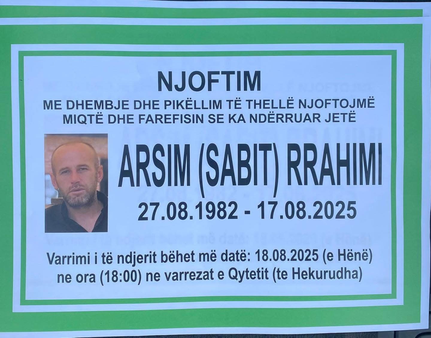 Njoftim, Podujevë