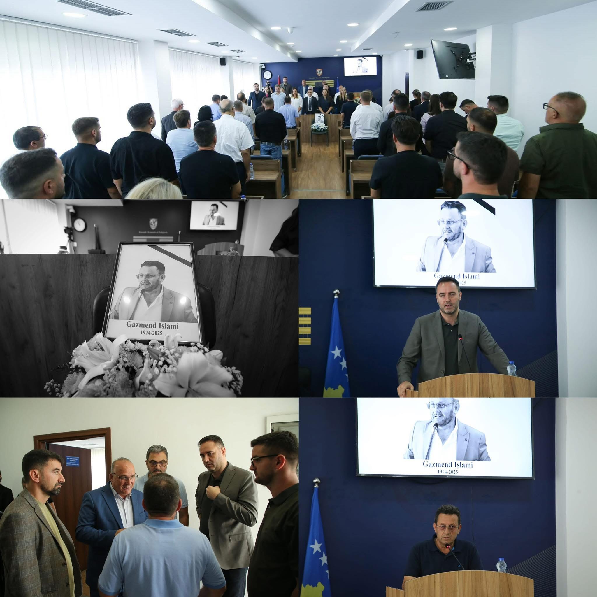 Nderohet figura patriotike e veprimtarit, Gazmend Islami