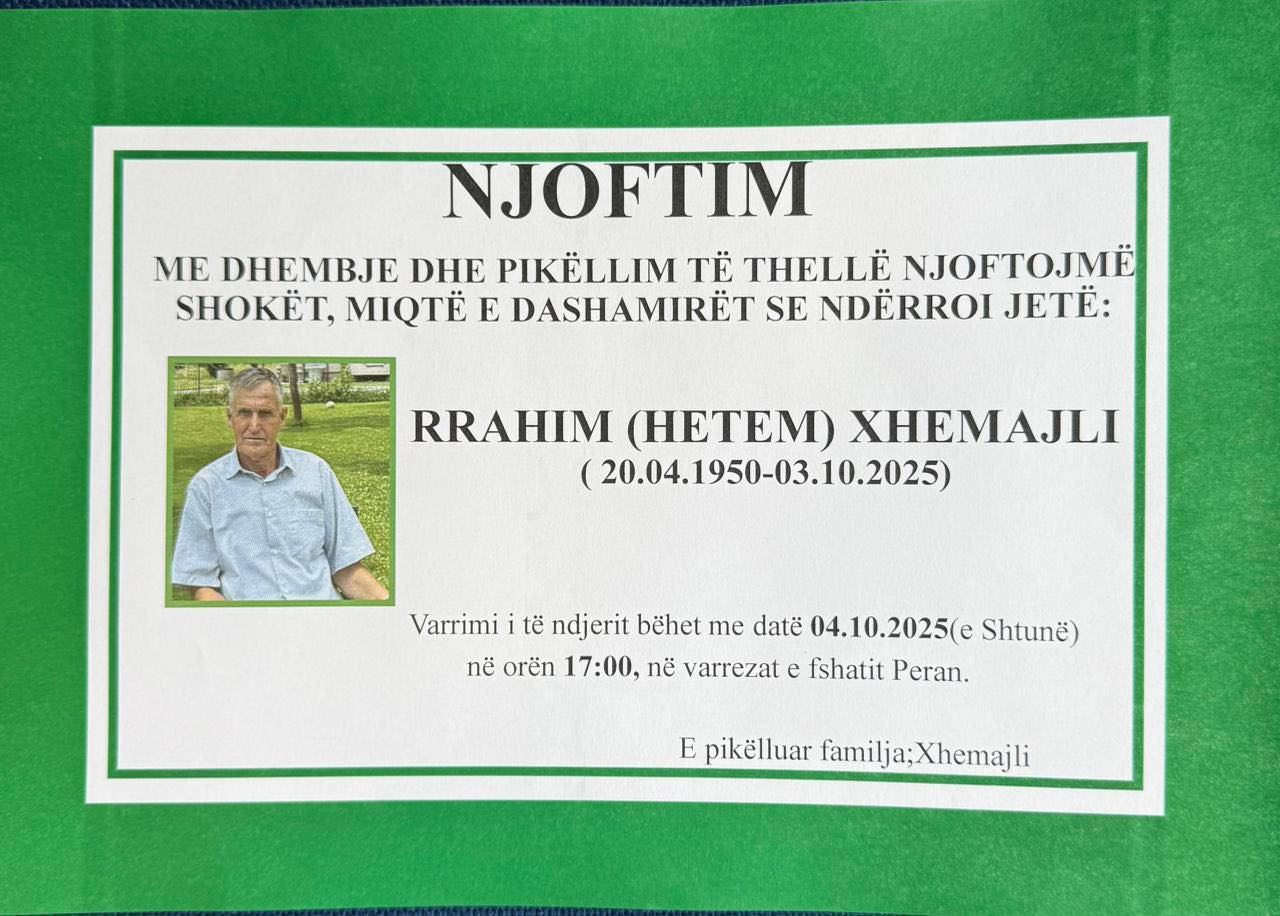 Njoftim; Podujevë