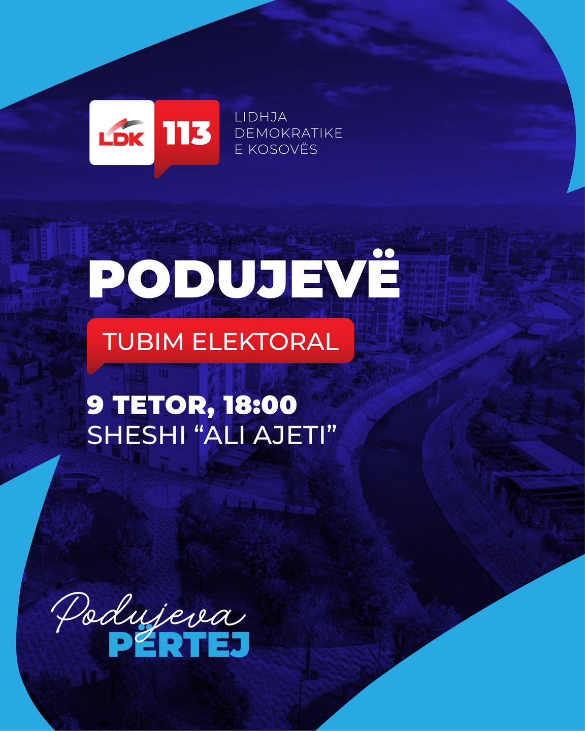 LDK sot mban tubimin përmbyllës në Podujevë
