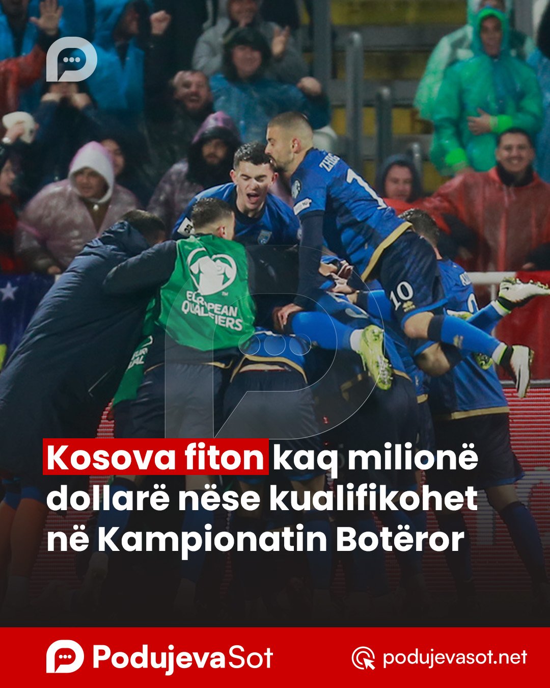 Kosova fiton kaq milionë dollarë nëse kualifikohet në Kampionatin Botëror