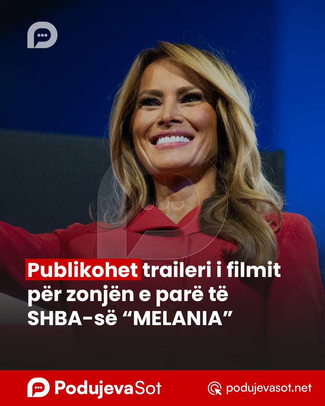 Publikohet traileri i filmit për zonjën e parë të SHBA-së “MELANIA”