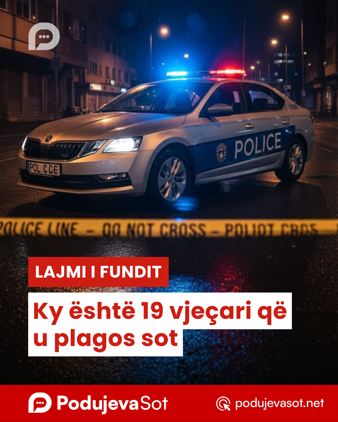 LAJMI I FUNDIT: Ky është 19 vjeçari që u plagos