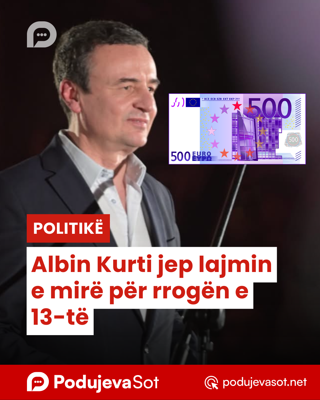 Albin Kurti jep lajmin e mirë për rrogën e 13-të