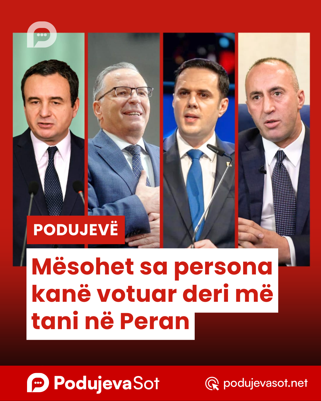 Mësohet sa persona kanë votuar deri më tani në Peran