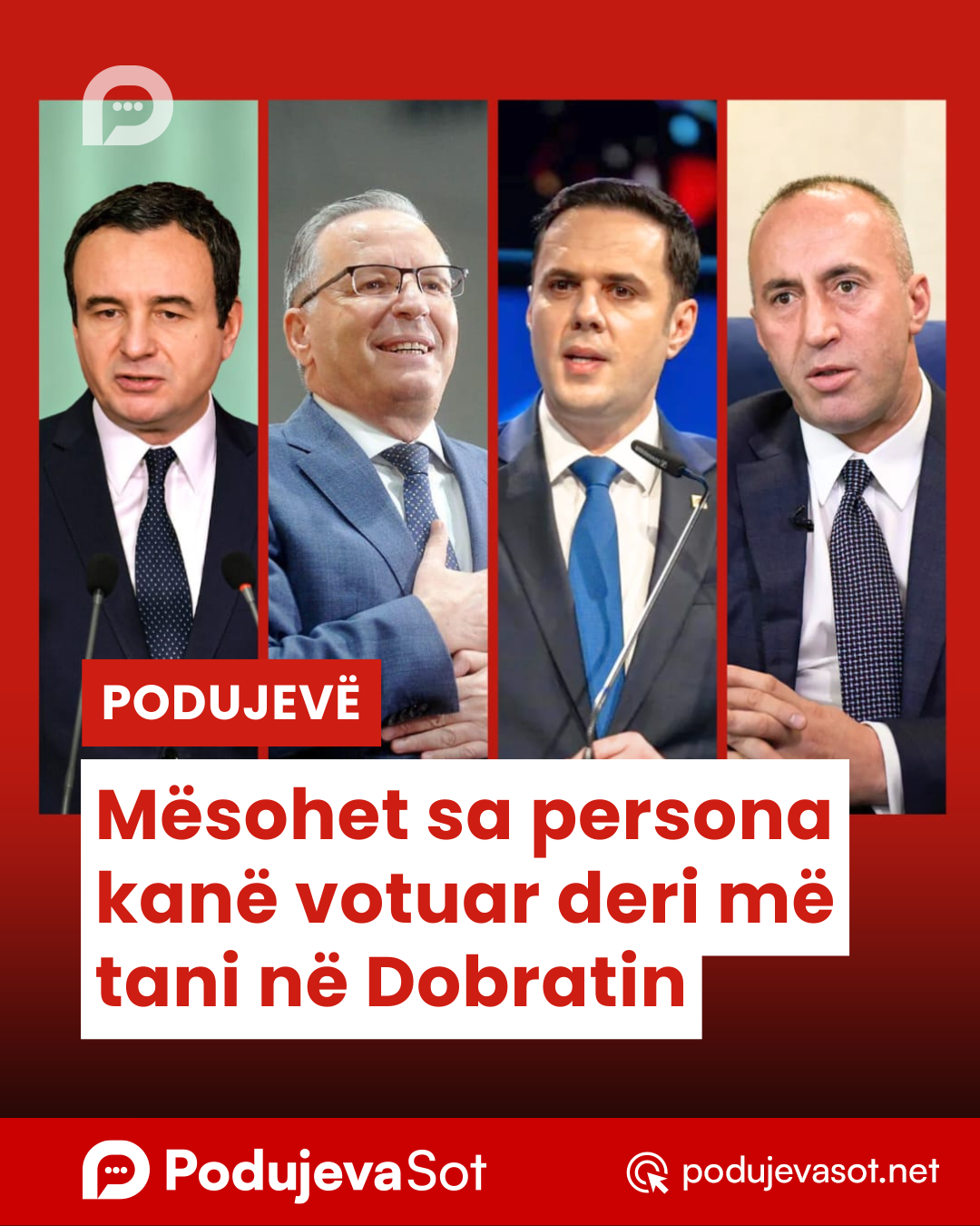 Mësohet sa persona kanë votuar deri më tani në Dobratin