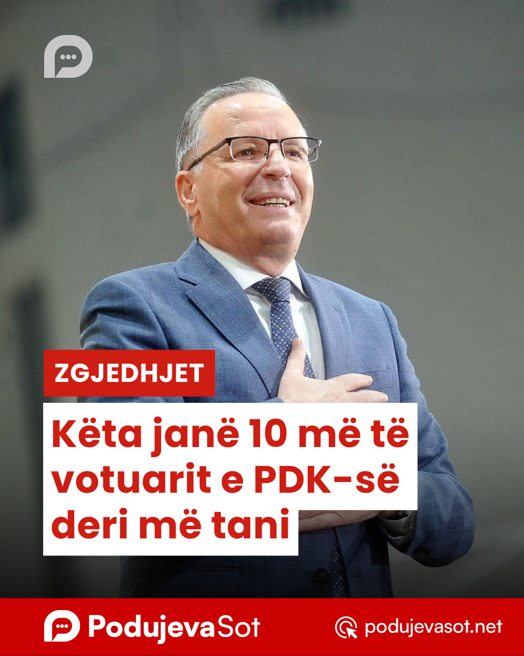 Këta janë 10 më të votuarit e PDK-së për momentin
