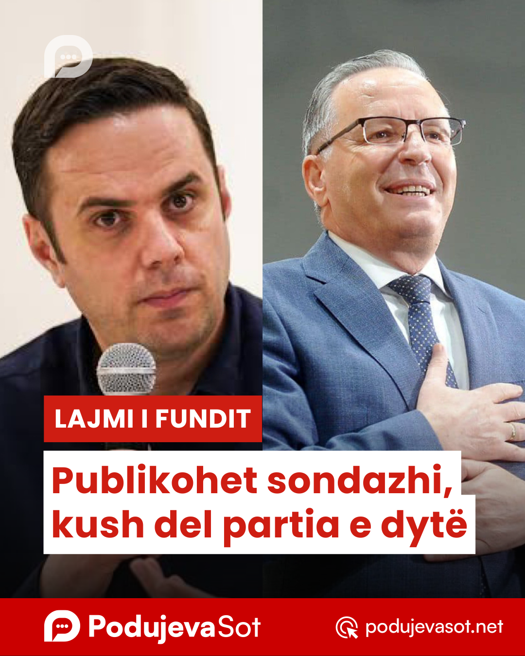 Publikohet sondazhi, kjo është partia e dytë