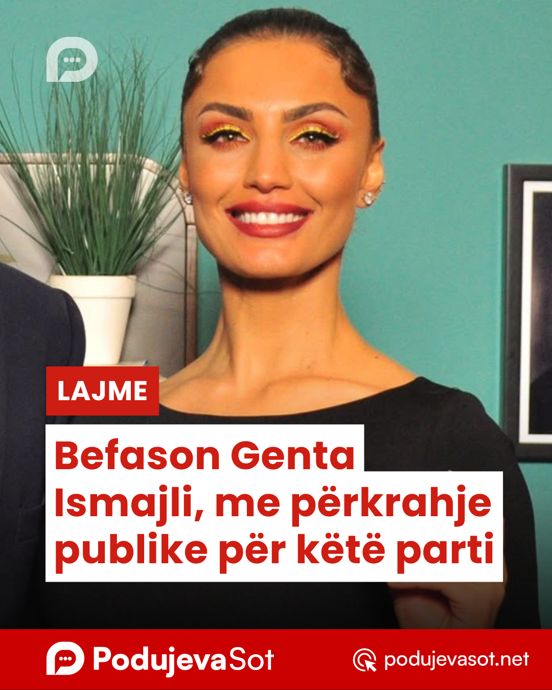 Befason Genta Ismajli, me përkrahje publike për këtë parti