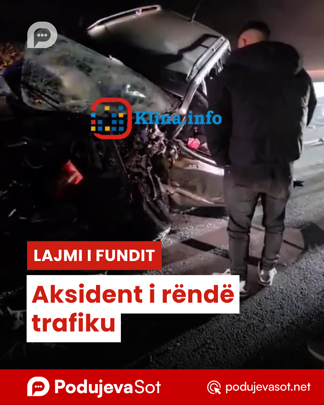 Aksident i rëndë trafiku