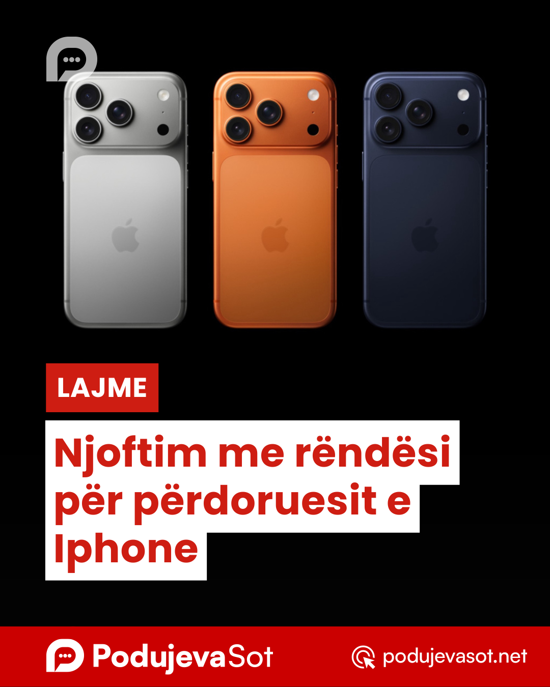 Paralajmërim me rëndësi për përdoruesit e Iphone