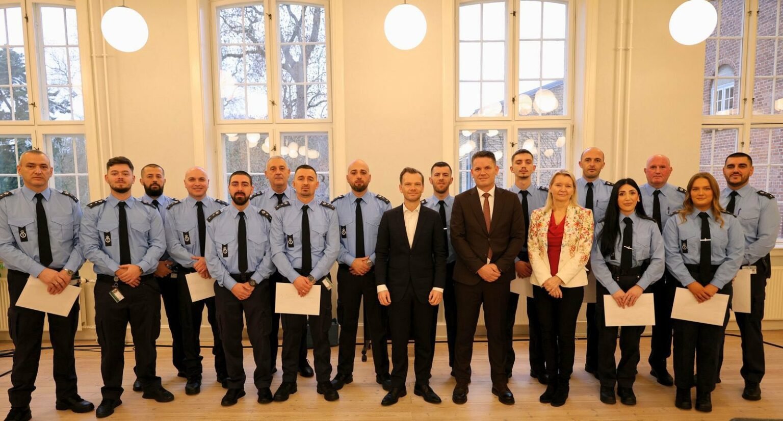 15 zyrtarë të Shërbimit Korrektues trajnohen në Danimarkë