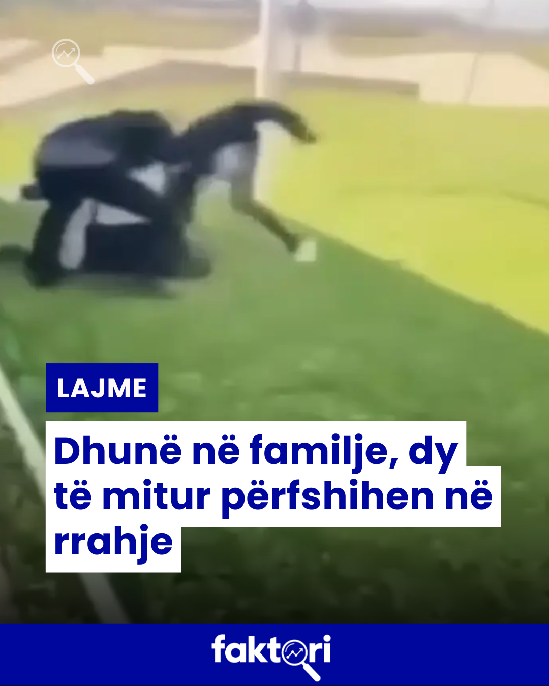 Dy të mitur përfshihen në rrahje