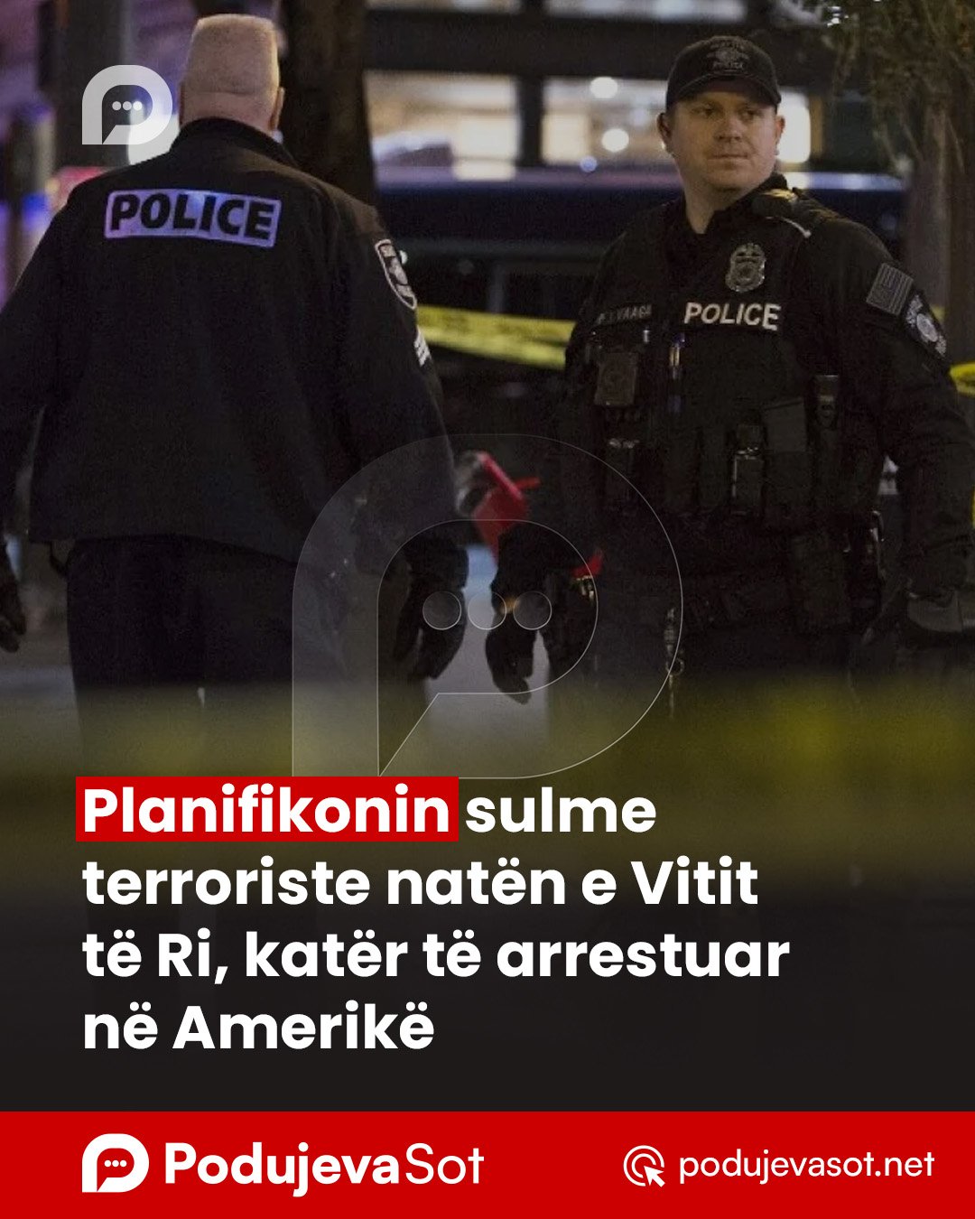 Planifikonin sulme terroriste natën e Vitit të Ri, katër të arrestuar në Amerikë