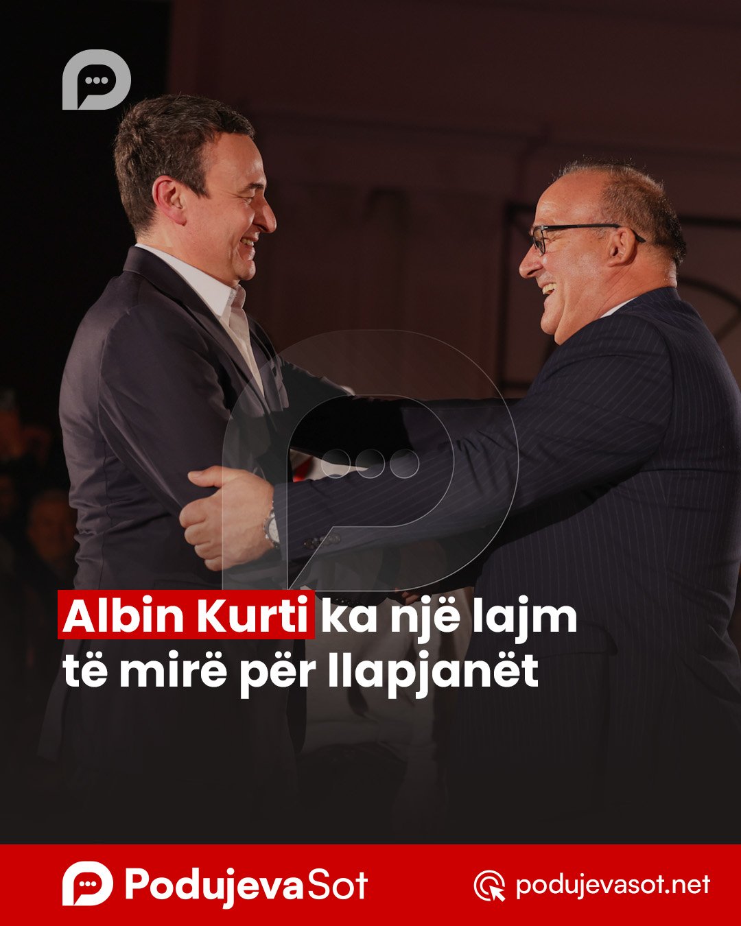 Albin Kurti ka një lajm të mirë për llapjanët