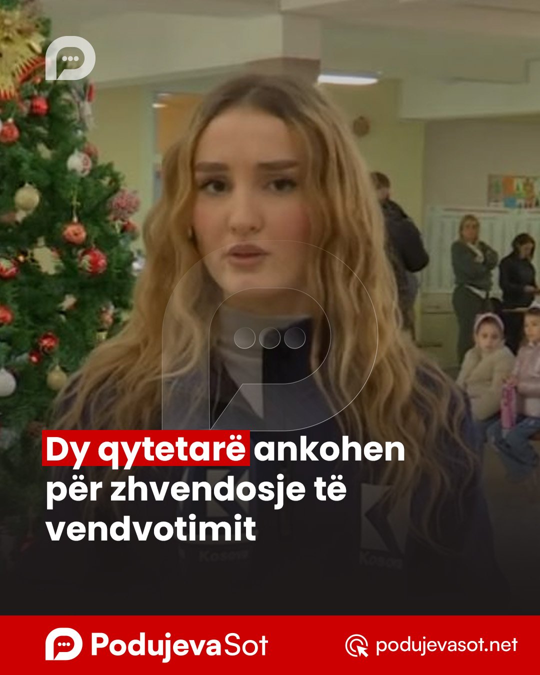 Dy qytetarë ankohen për zhvendosje të vendvotimit