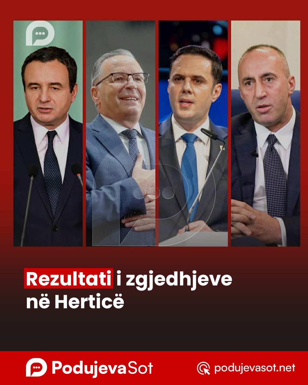 Rezultati i zgjedhjeve në Herticë