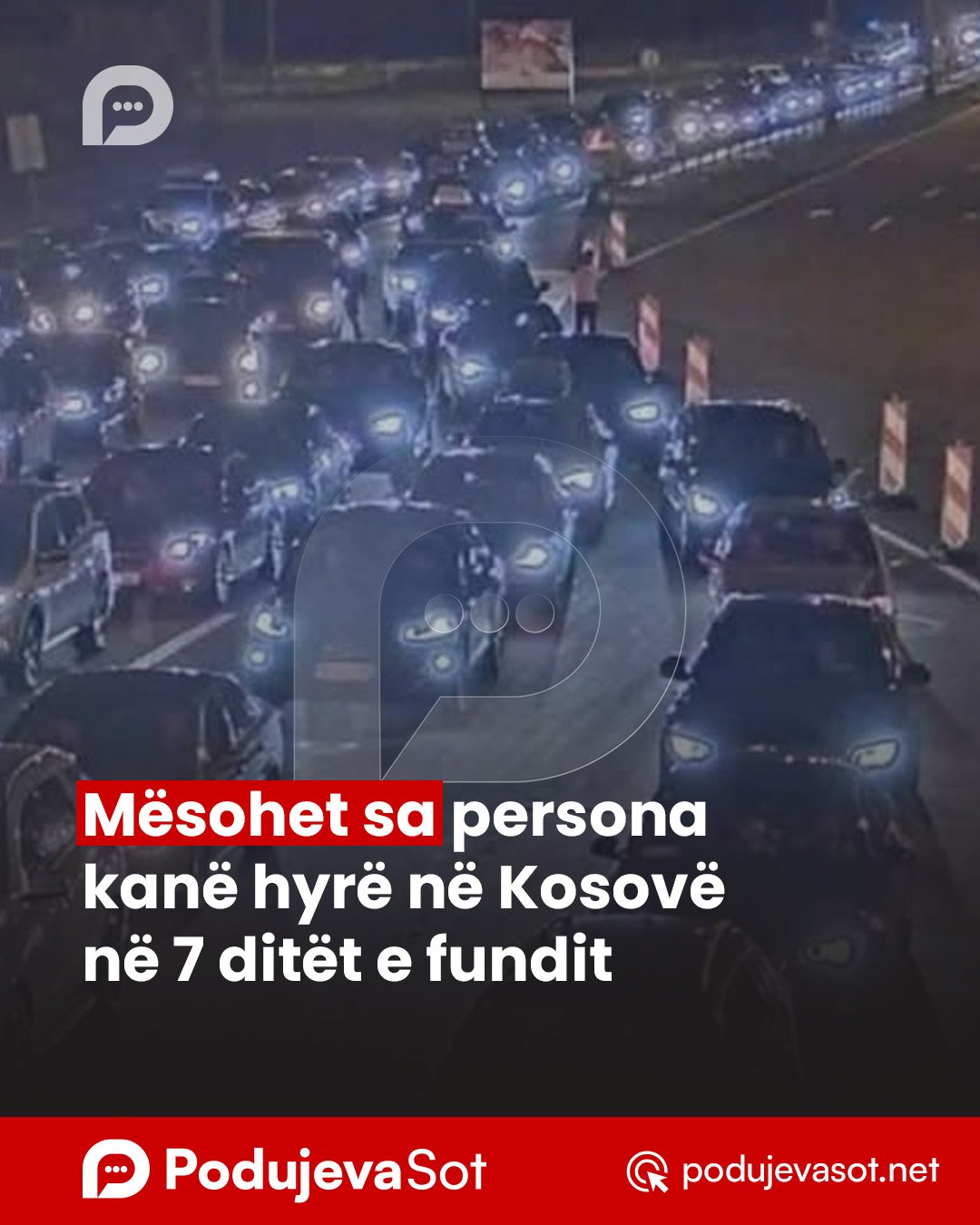 Mësohet sa persona kanë hyrë në Kosovë në 7 ditët e fundit