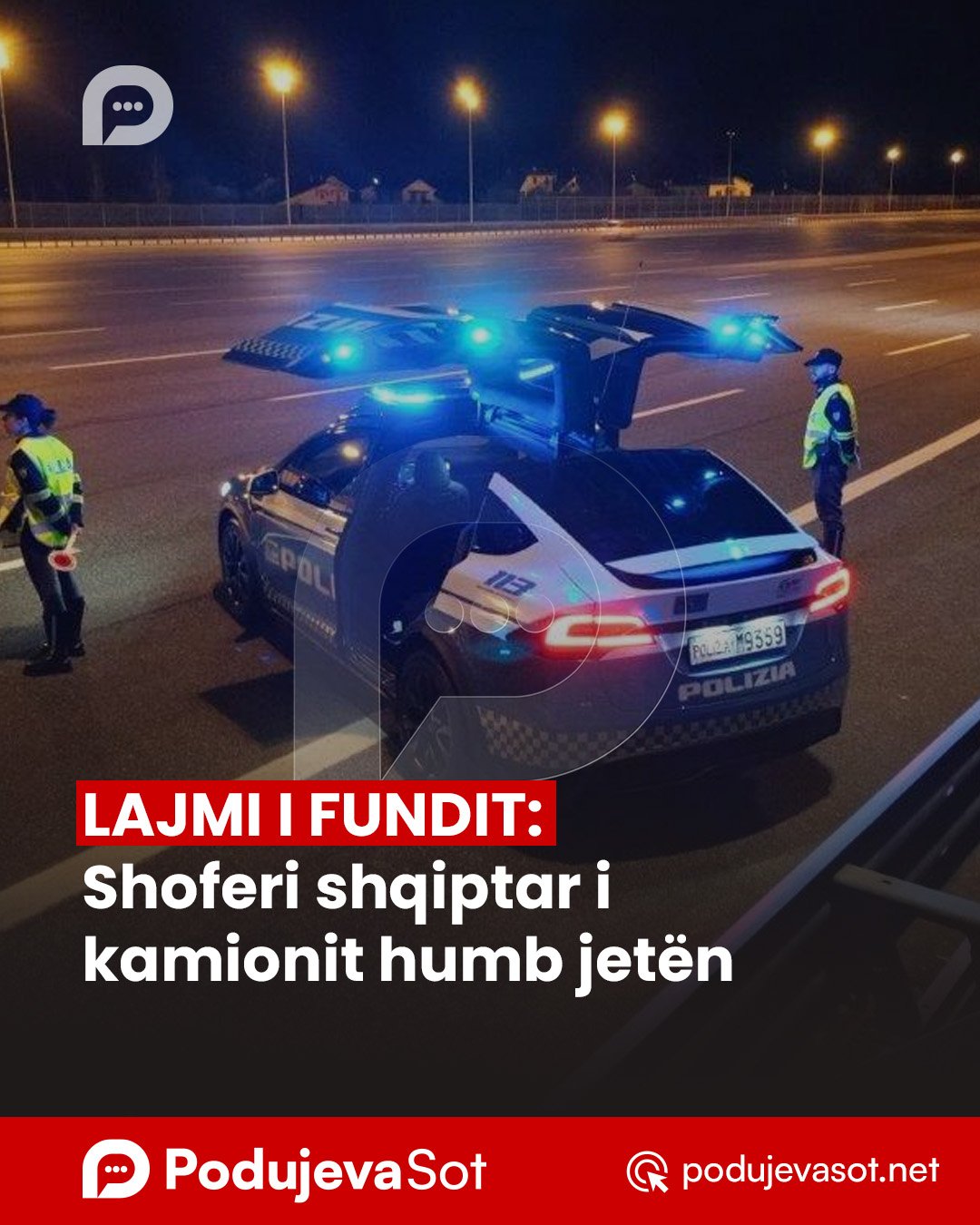 LAJMI I FUNDIT: Shoferi shqiptar i kamionit humb jetën