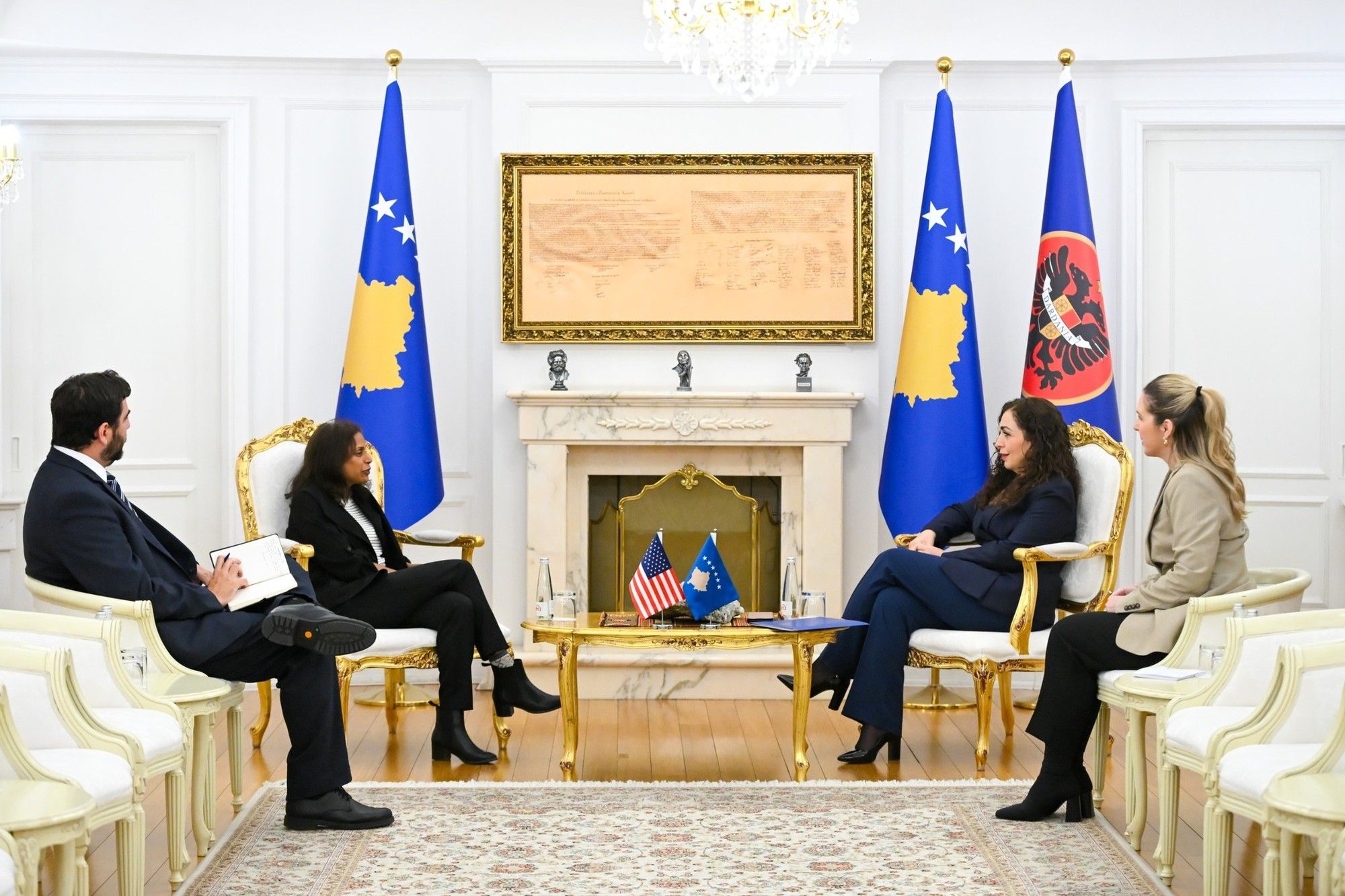 Diskutim me SHBA-të dhe KQZ-në, Osmani kërkon standarde të larta demokratike në zgjedhje