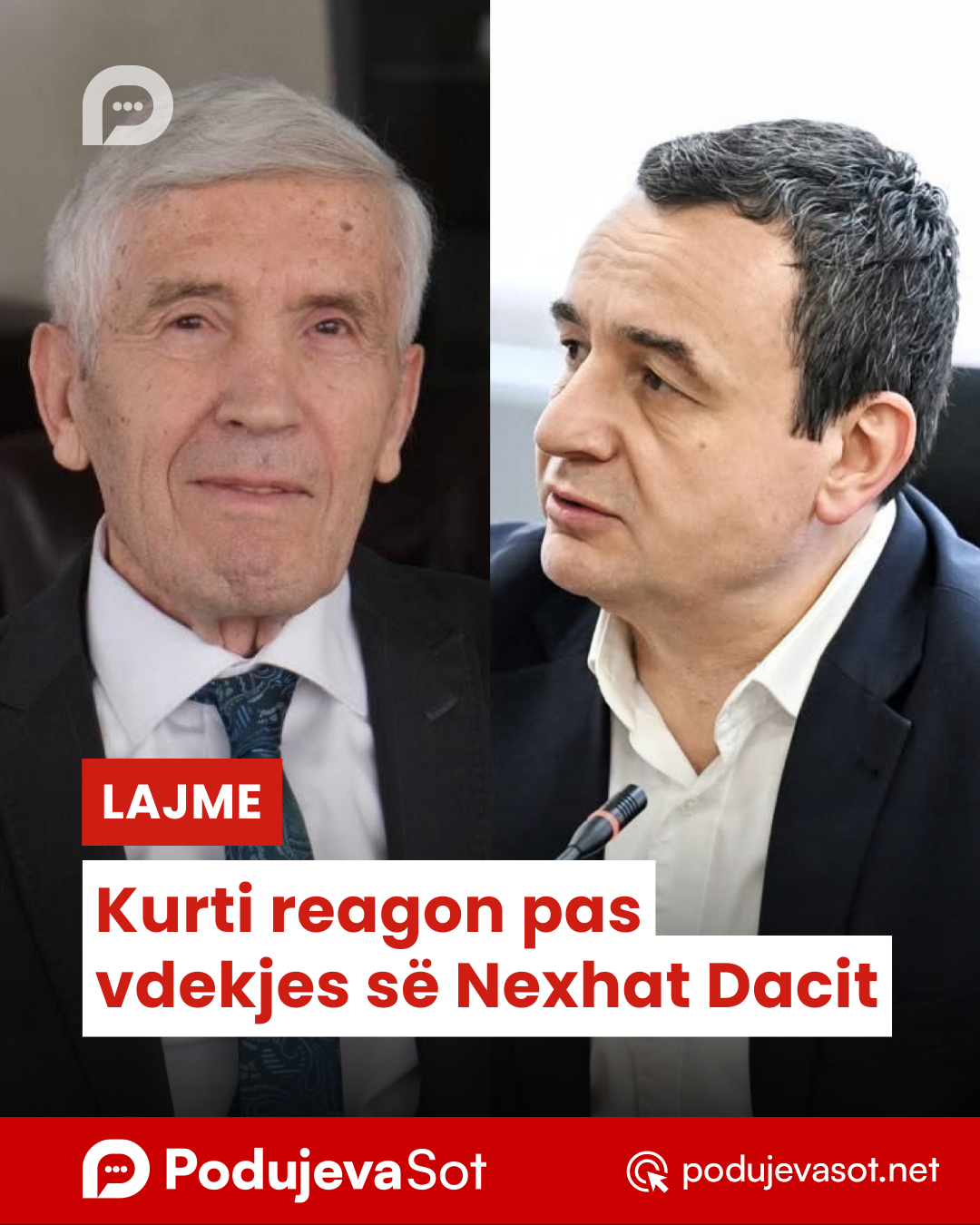Kurti reagon pas vdekjes së Nexhat Dacit