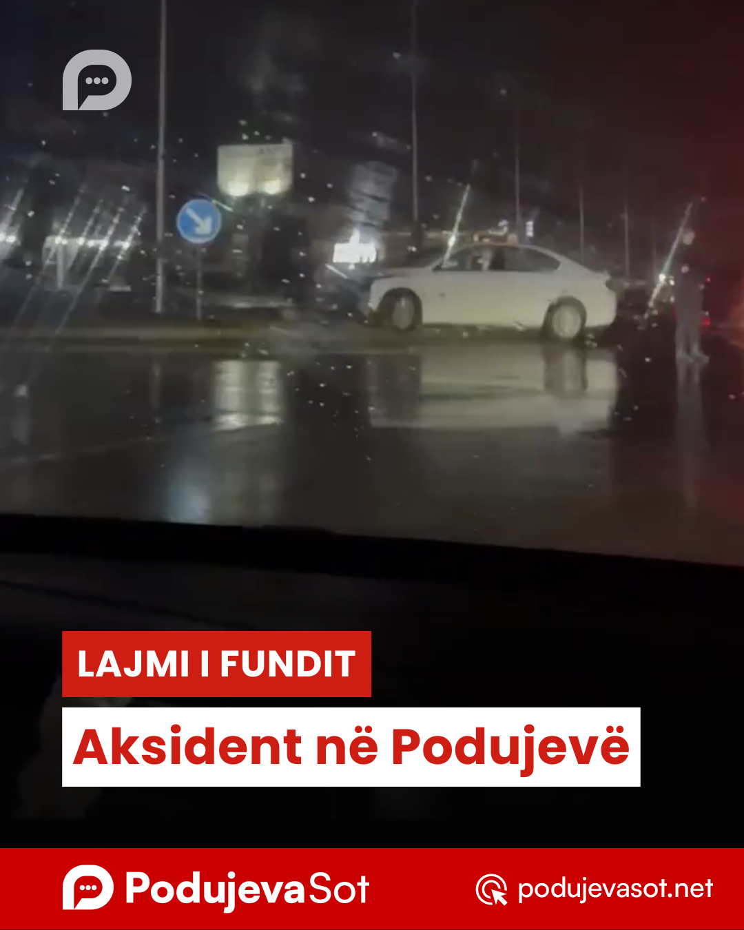 Aksident në Podujevë