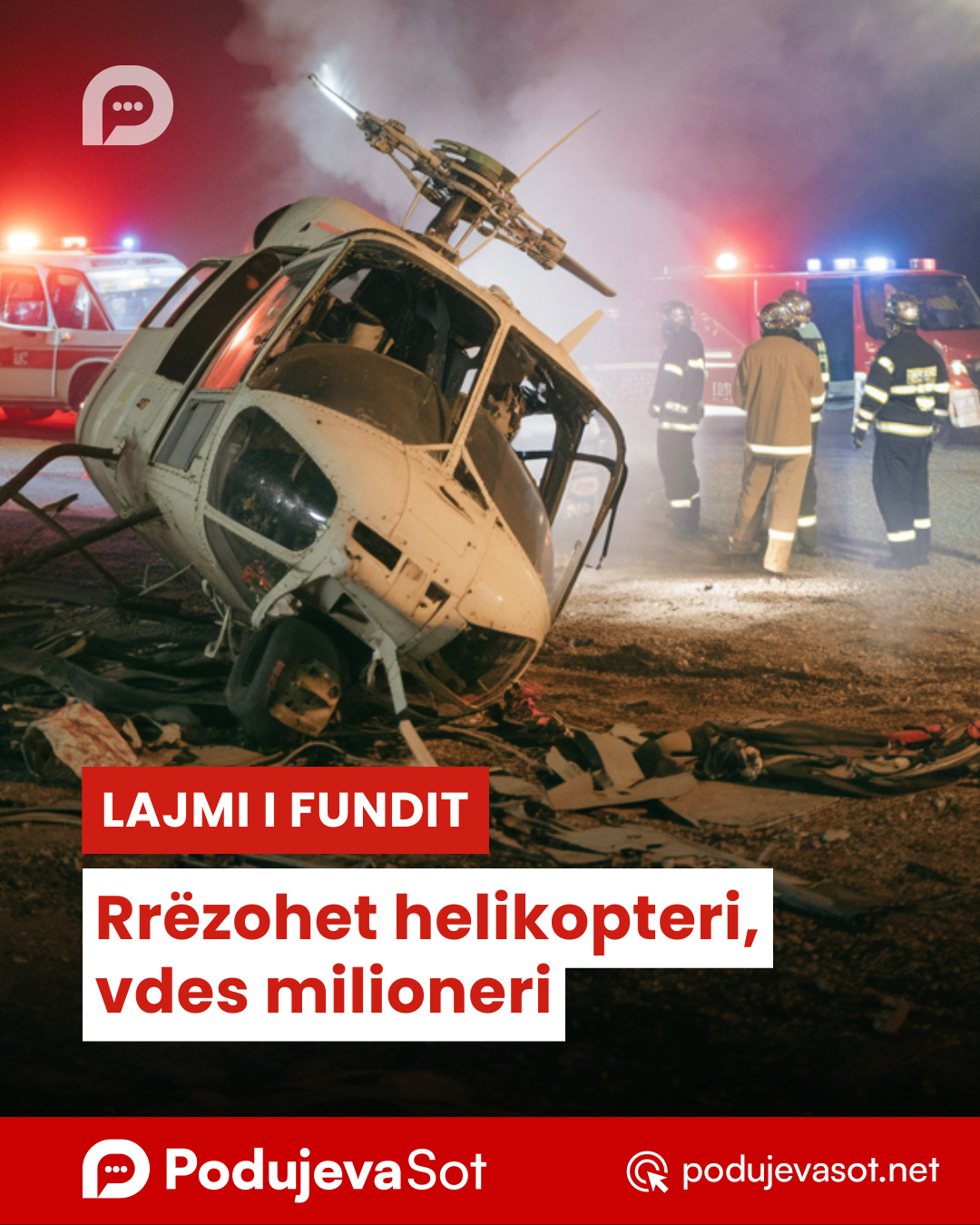 Rrëzohet helikopteri, vdes milioneri