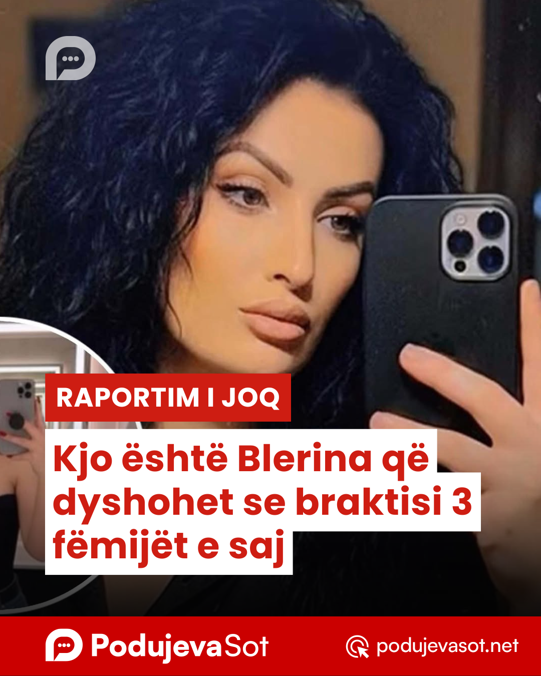 Kjo është Blerina që dyshohet se braktisi 3 fëmijët e saj
