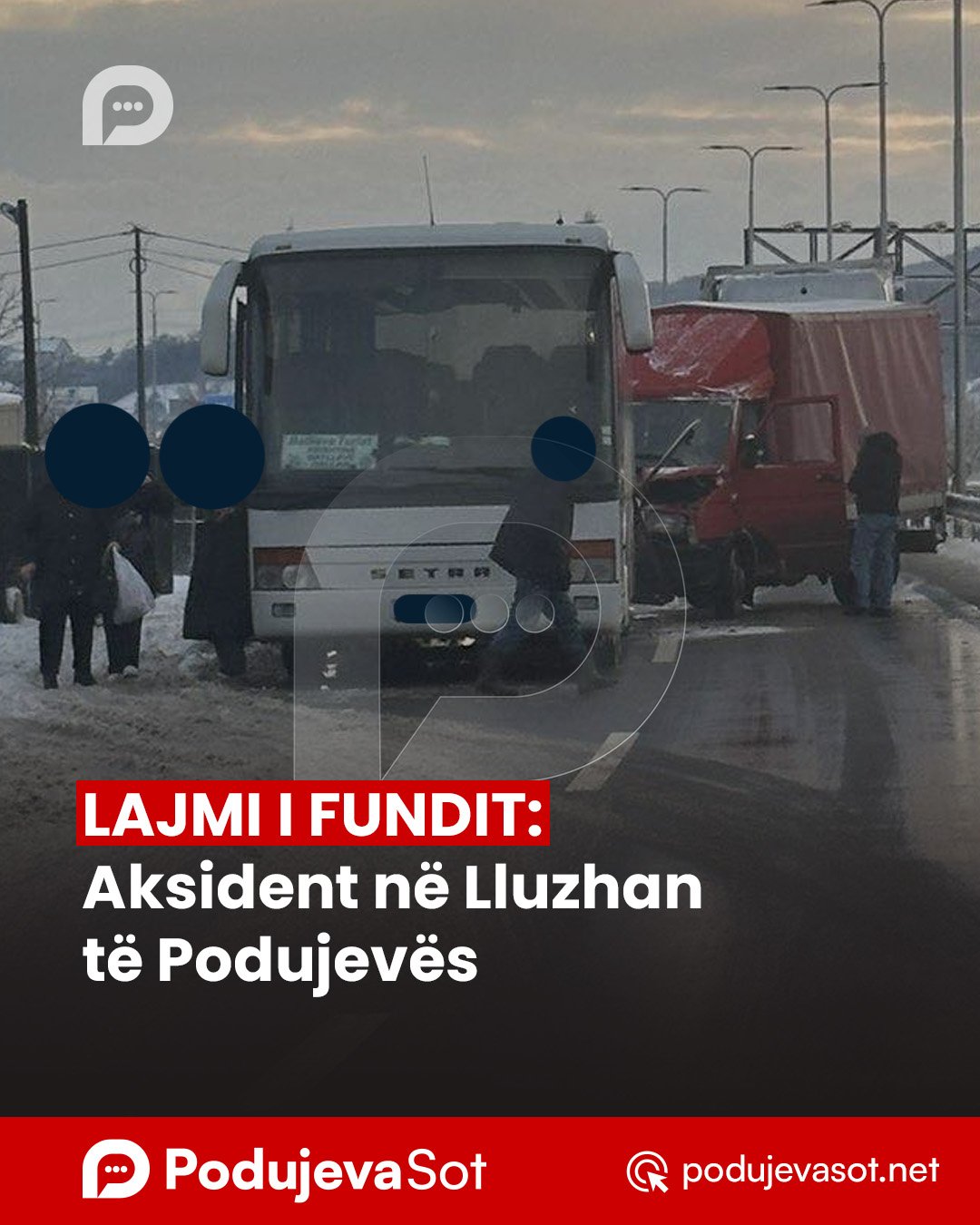 LAJMI I FUNDIT: Aksident në Lluzhan të Podujevës