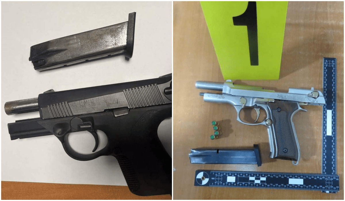 Policia në Mitrovicë konfiskon dy armë zjarri, nisin procedura penale ndaj dy personave